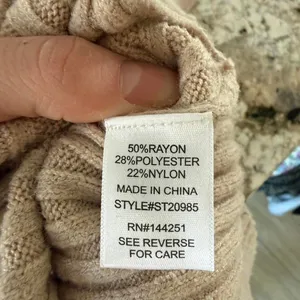 Sincerely-jules-for-bandier Women's Tan and Cream Jumper thumbnail 5