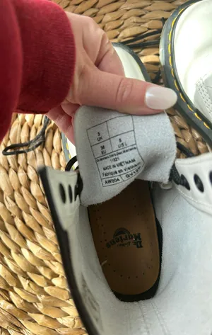Dr. Martens White Boots thumbnail 6