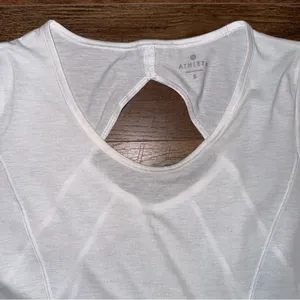 Athleta Short-Sleeve Athletic Tee w/Contour Seams & Peekaboo Back Window thumbnail 2