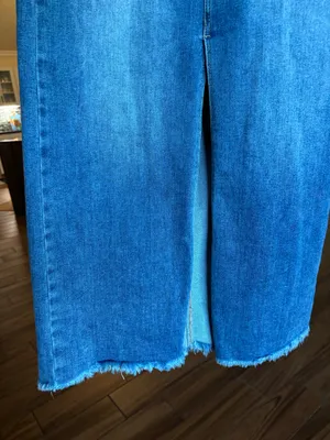 Denim Risen Skirt thumbnail 4