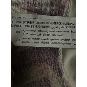 New Zara‎ Tweed Strapless Cropped Top thumbnail 6