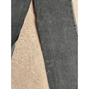 Abercrombie & Fitch The Ankle Straight Ultra High Rise Black Size‎ 25/0R Bin11 thumbnail 5