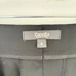 Zanella Made in Italy Black Stretch Wide Leg Trousers Dress Pants Womens 8‎ thumbnail 10