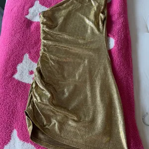 Showpo Gold Metallic Dress thumbnail 4