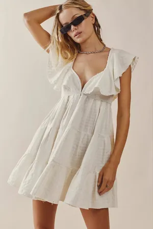 Free people undone mini dress thumbnail 1