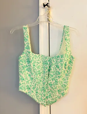 ZARA Corset Top thumbnail 1