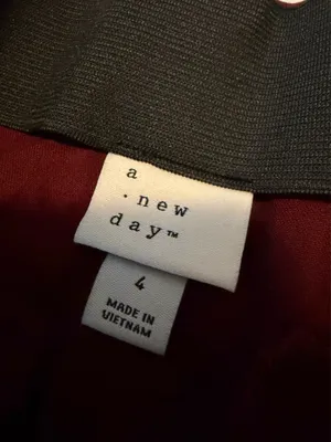 a new day maroon dress pants thumbnail 3
