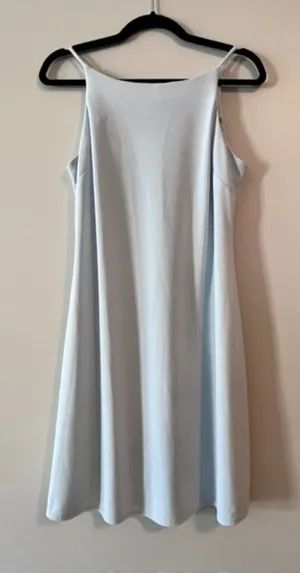 Vintage Baby Blue Mini Dress thumbnail 1
