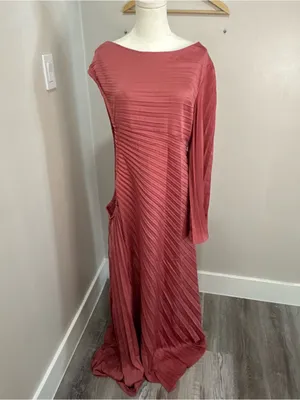 Hello Molly LAND OF BEAUTY ONE SHOULDER MAXI DRESS Rust size‎ 10 XL thumbnail 3
