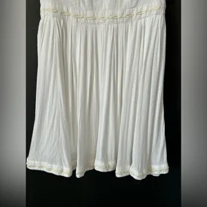 Free People Delightful Birds of Feather Dress in white Sz 4 thumbnail 7