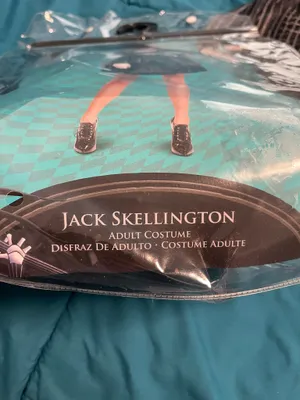 Womens jack skellington costume L 12/14 thumbnail 3