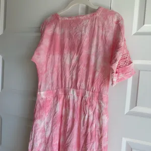 LoveShackFancy Edie Maxi‎ Dress Pink NWT Small thumbnail 12