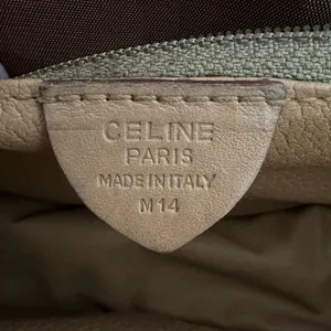 Celine‎ Brown Macadam Crossbody Bag Handbag thumbnail 13