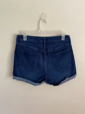 Old Navy High Rise Denim Shorts Size 8 thumbnail 2