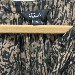 Rails Olive Long Sleeve Dress thumbnail 2