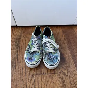 Vans Camden Multicolor Palm Low-Top Sneakers Size 8 thumbnail 2
