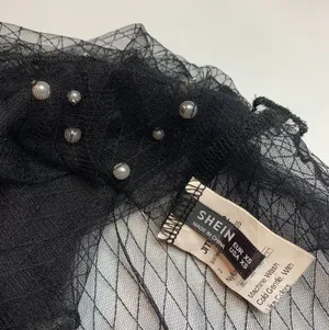 SheIn Pearl Sheer Top thumbnail 5