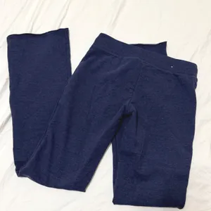 Aeropostale Flare Sweatpants Size Small Womens Navy Blue Fleece Lounge thumbnail 2