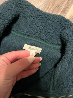 Madewell Polartec® Fleece Half-Zip Jacket thumbnail 5