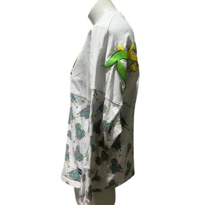Disney Eats Mickey Mouse Lollipop Spirit Jersey Womens M Long Sleeve Tee thumbnail 8