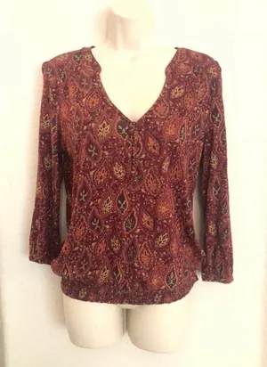 Lucky Brand Like new Top. Sz Medium thumbnail 1