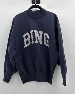 Anine Bing Bradie Bing Sweatshirt in Navy thumbnail 1