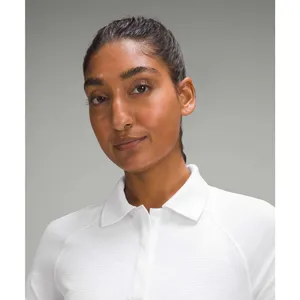 Lululemon Swiftly Tech Short Sleeve Polo Shirt White Size 8 thumbnail 9
