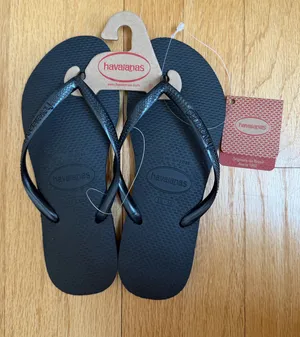 Havaianas Slim Black Flip Flops thumbnail 1
