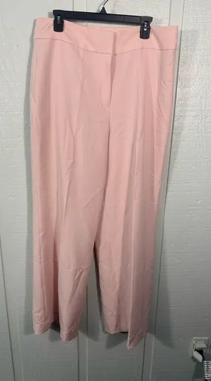 Nipon Boutique Pink Wide Leg Pants Size 12 EUC thumbnail 1
