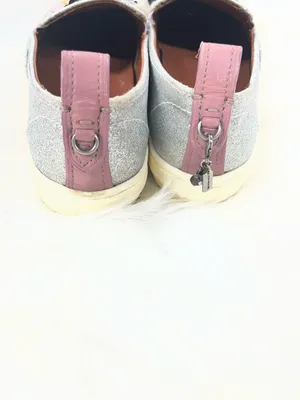 Coach C115 Metallic Cherry Patches Sneakers size 8.5 women’s slip on shoes thumbnail 5