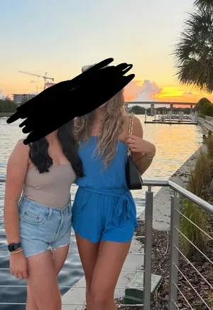 Elan Strapless Blue Romper thumbnail 4