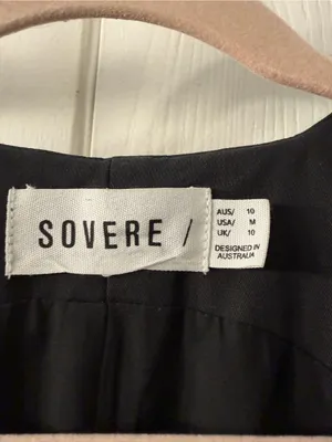Sovere V-Neck Black Sleeveless Maxi Dress thumbnail 7