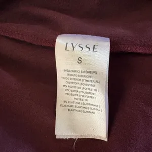 Lysse Faux Suede Vest Open Front Utility‎ Burgundy Purple Drawstring Size Small thumbnail 5