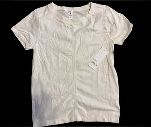 Yogalicious White Short-SleeveActive Top thumbnail 1