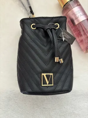 NWT Victoria's Secret VS V-Quilt Perfume Pouch thumbnail 2
