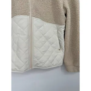 Liv Outdoor Womens Small Quilted Fleece Lined Jacket Neutral Outdoor‎ Hiking thumbnail 3