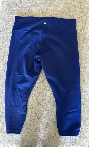 Royal Blue Lululemon Capris  thumbnail 2