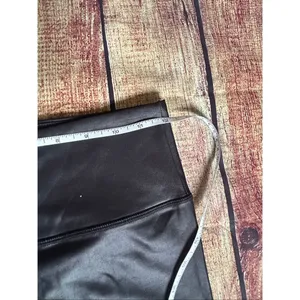 Zyia Active Shiney Black Leggings Size 4 thumbnail 4