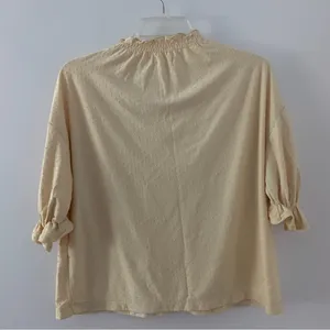 Madewell Clipdot Ruffle Top thumbnail 5