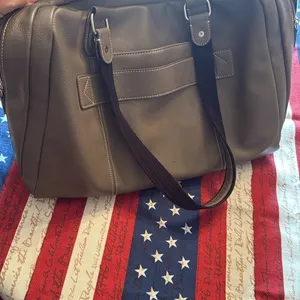 Taupe Laptop Bag with Sophisticated Design thumbnail 7