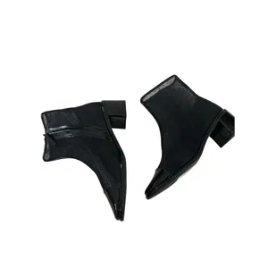 Tory Burch Polka-Dot Mesh Cap-Toe Ankle Booties, Black, Size 8, NWT no box. thumbnail 4