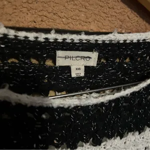 Pilcro Anthropologie The Palmer Open-Stitch Pullover Sweater Striped Size XXS thumbnail 5