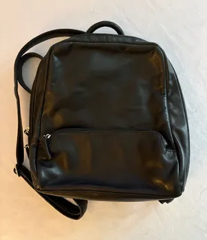 Wilson’s Black Leather Mini Backpack thumbnail 1
