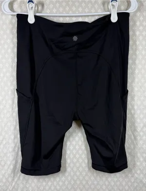 Athleta Black Ultimate Stash Pocket 9” Bike Shorts thumbnail 1