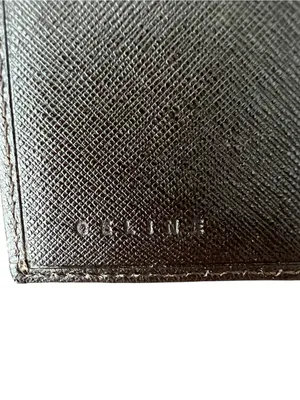 Vintage Celine Macadam Canvas Bifold Wallet Brown Triomphe - CE00/22 thumbnail 6