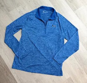 Under armour long sleeve polo shirt thumbnail 1