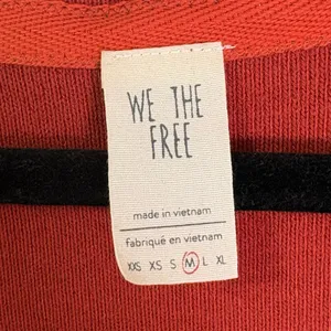 We The Free Call Me Cardi Fitted Button Down Cardigan Sz M Red thumbnail 5