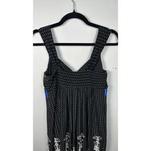 Vintage‎ My Michelle Medium Dress Sweetheart Black White Blue Party Polka Dot thumbnail 11