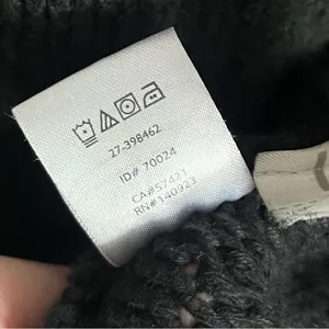 Loft • Black Oversized Open Front Short Sleeve Cardigan thumbnail 5