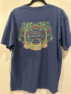 Comfort Colors Alpha Gamma Delta Enchanted Rose Formal Pocket Tee thumbnail 2
